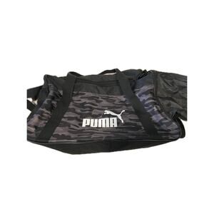 Puma Black Gray Duffel Bag 20"x12"x12"